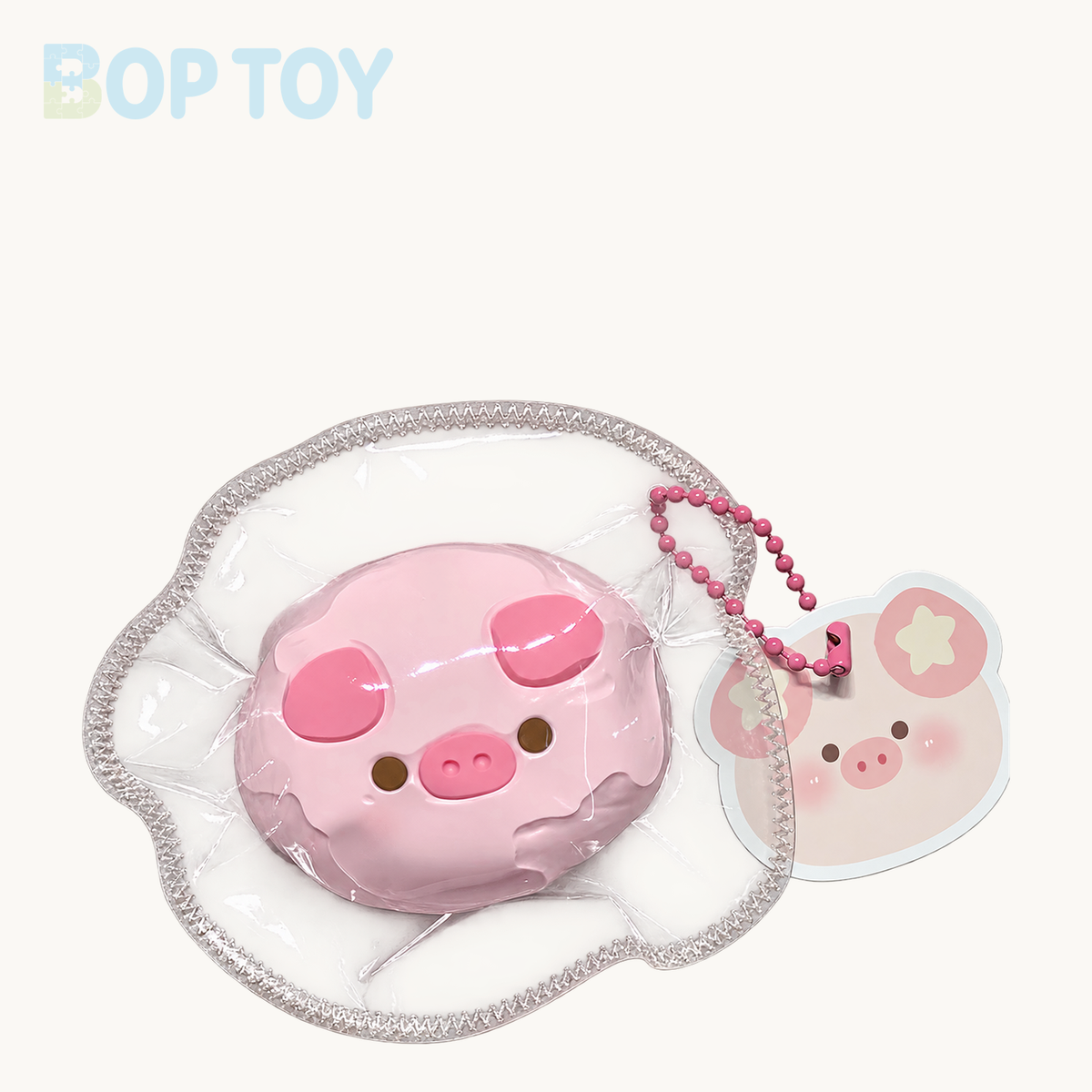 Cartoon Pink Pig Taba Squishy Toy – 1 or 2 Pieces – 1pc – BOP TOY