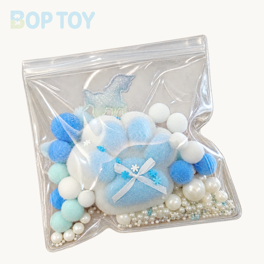 White Cat Paw Taba Squishy Toy – Skyler White – BOP TOY