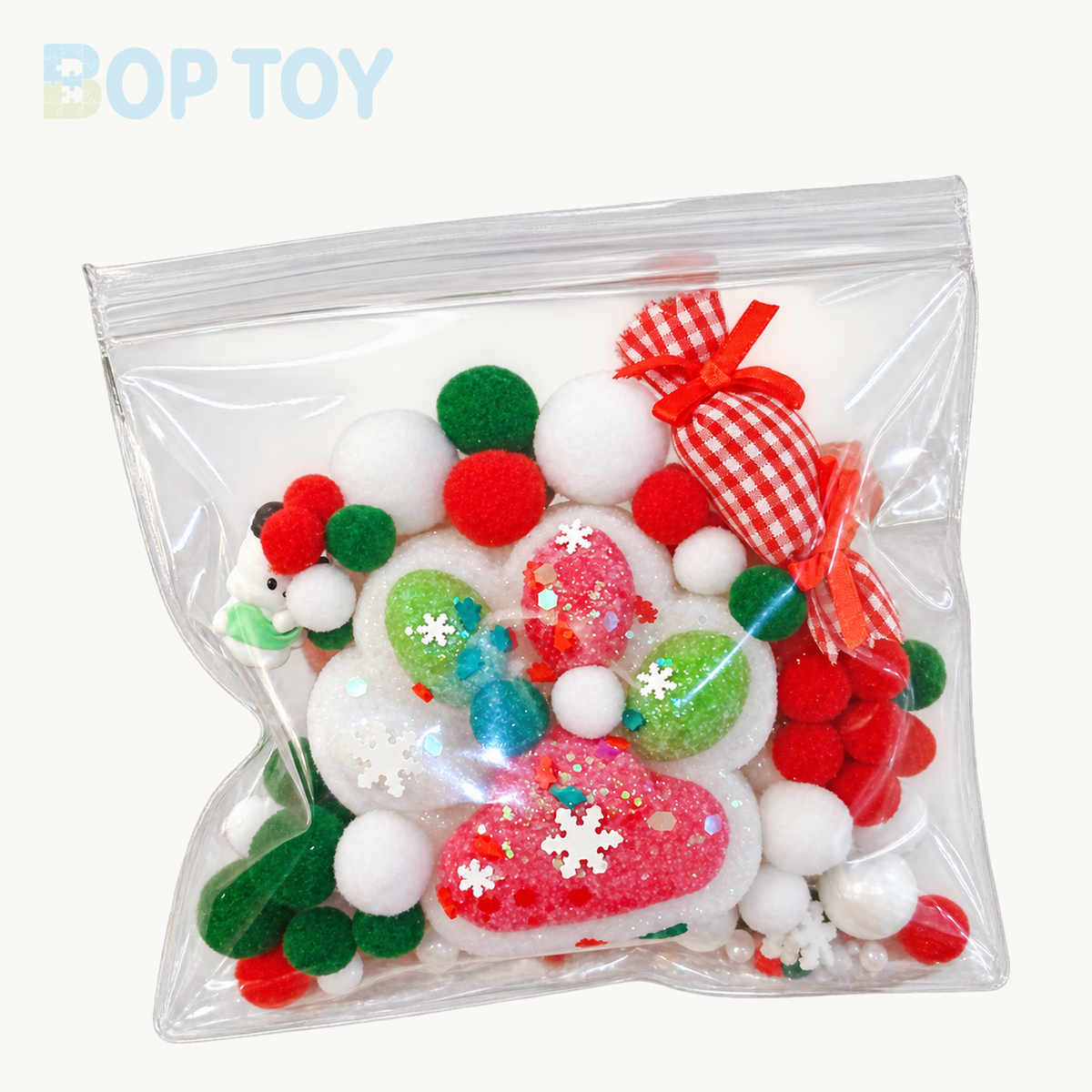 Christmas Cat's Paw Taba Squishy Toy – Christmas cat claw – BOP TOY