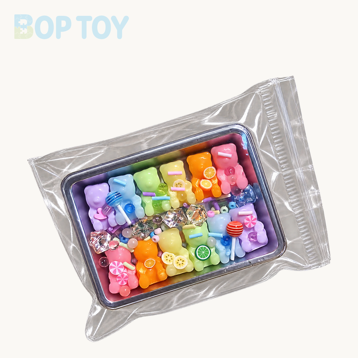 Mini Bear - Christmas Series Taba Squishy Toy – 12pcs Mini Bear – BOP TOY