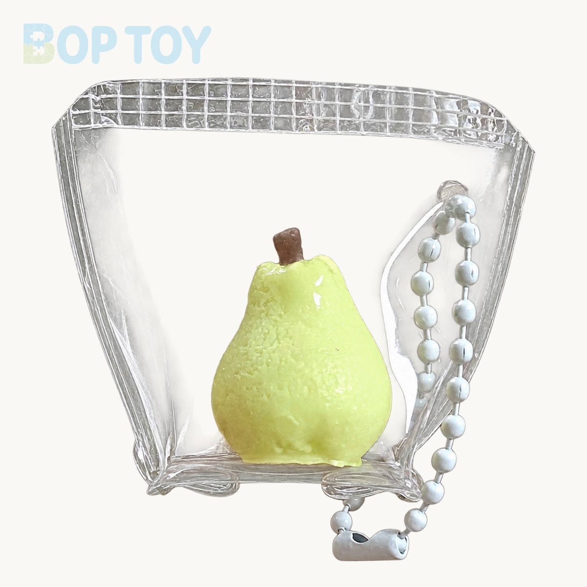 Mini Pear Taba Squishy Toy – 1pc – BOP TOY