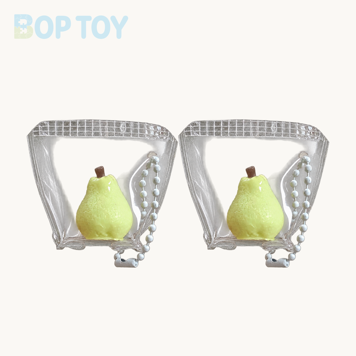 Mini Pear Taba Squishy Toy – 2pcs – BOP TOY