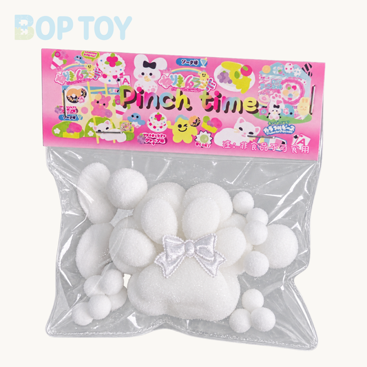 White Cute Cat's Paw Taba Squishy Toy – Default Title – BOP TOY