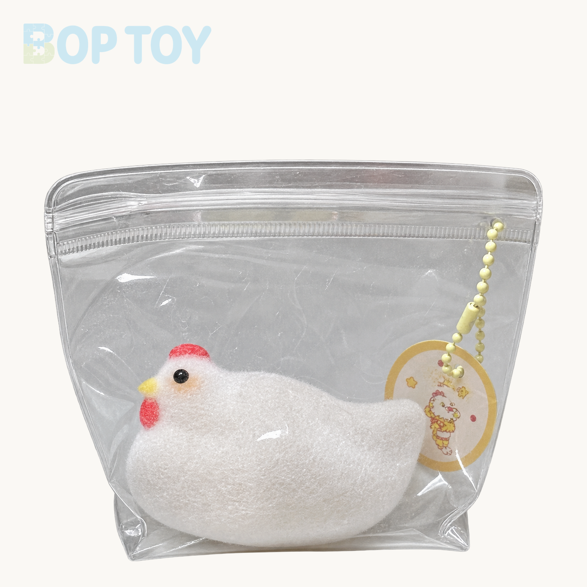 Mini Hens Lay Eggs Taba Squishy Toy – White – BOP TOY