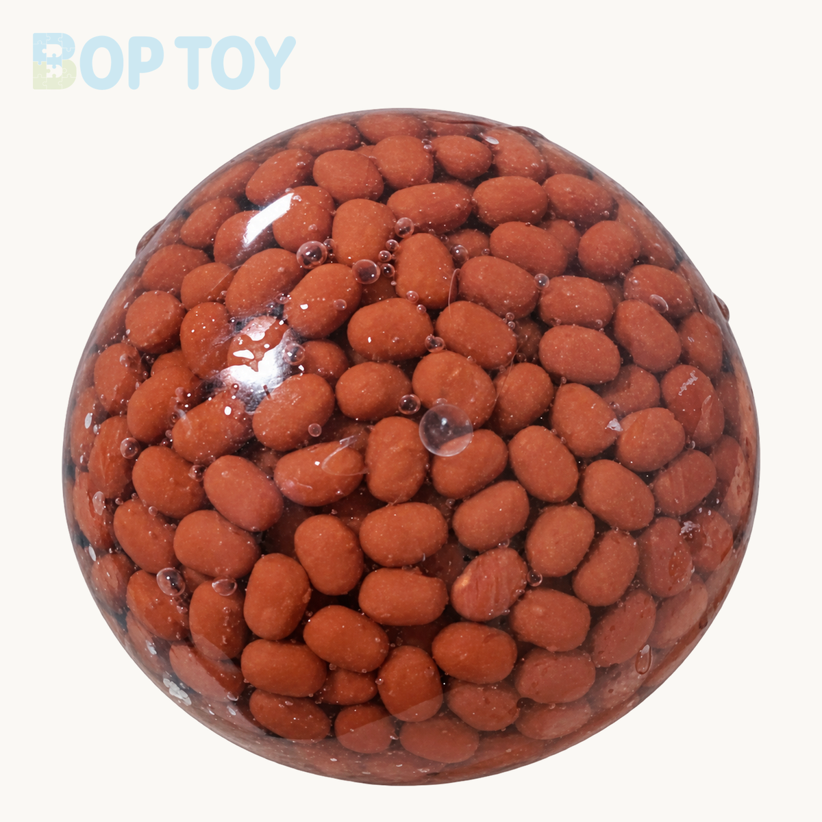 5.8cm Green Bean Red Bean Handmade Stress Balls – 1pc Red Bean – BOP TOY
