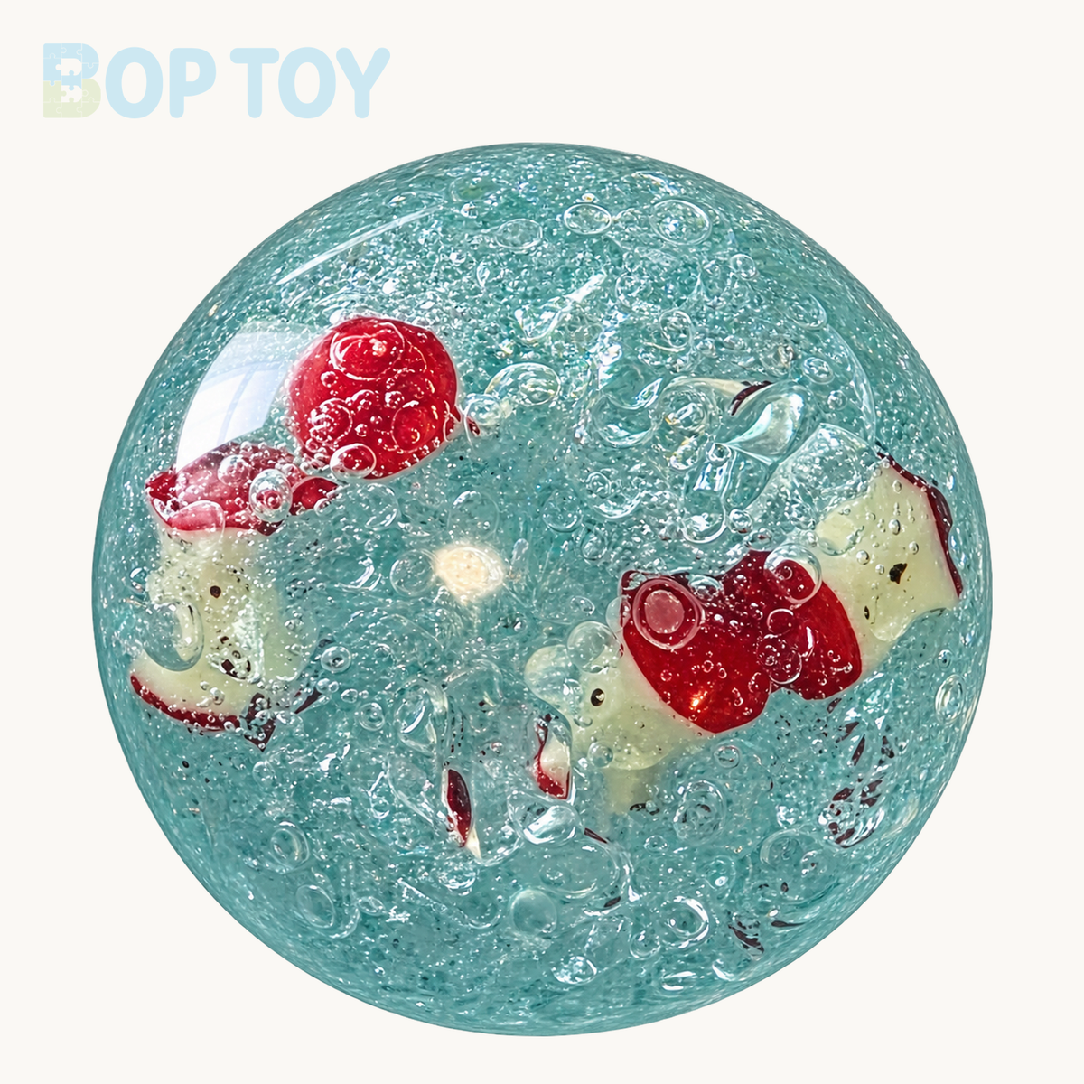 Apple Handmade Stress Ball – 1pc – BOP TOY