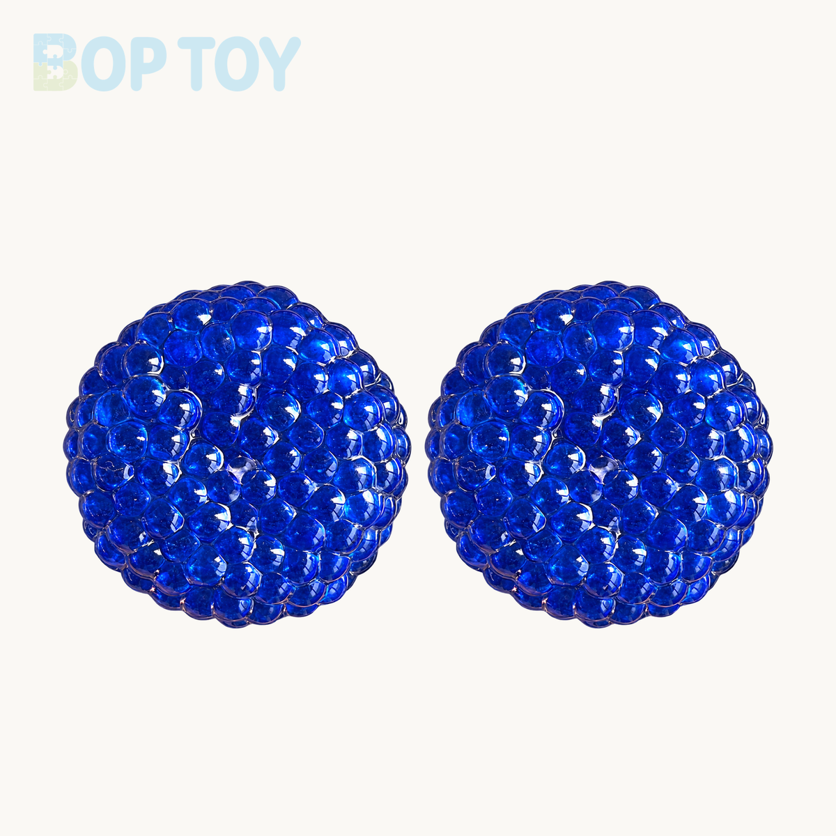 Blue Bead Handmade Stress Balls – 2pcs – BOP TOY