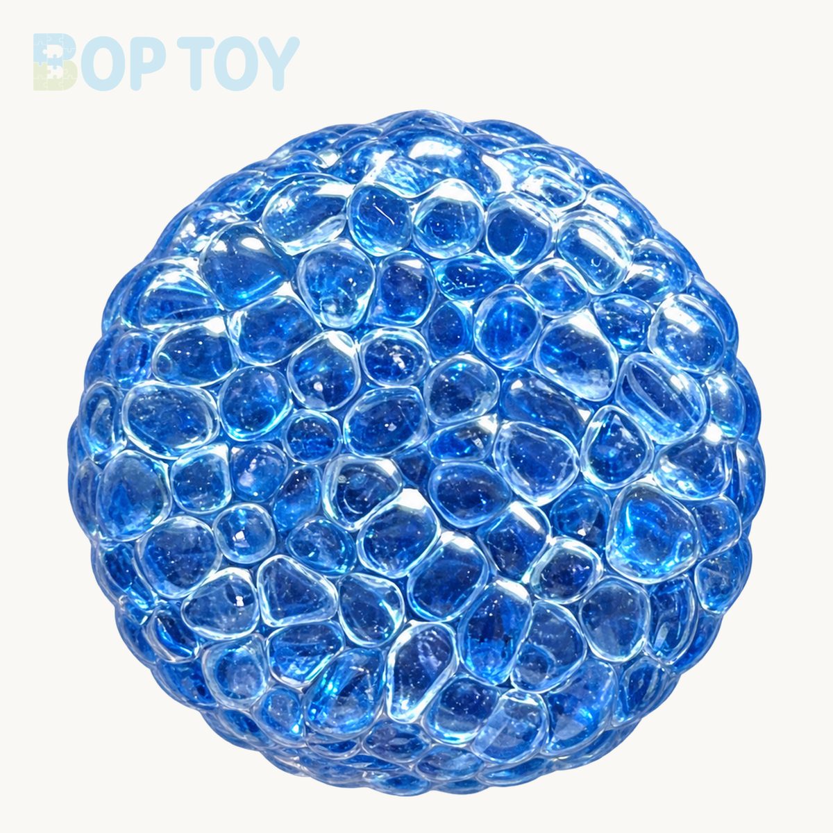 Blue Handmade Stress Balls – 1pc – BOP TOY