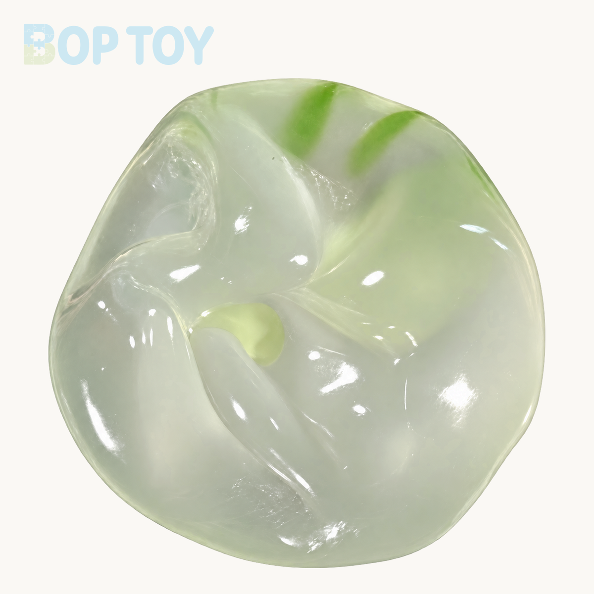 Blueberry/Peach/Green Grape Coconut Oil Soap Base Stress Ball Squishy Stress Relief Decompression Toy – Green Grape – BOP TOY