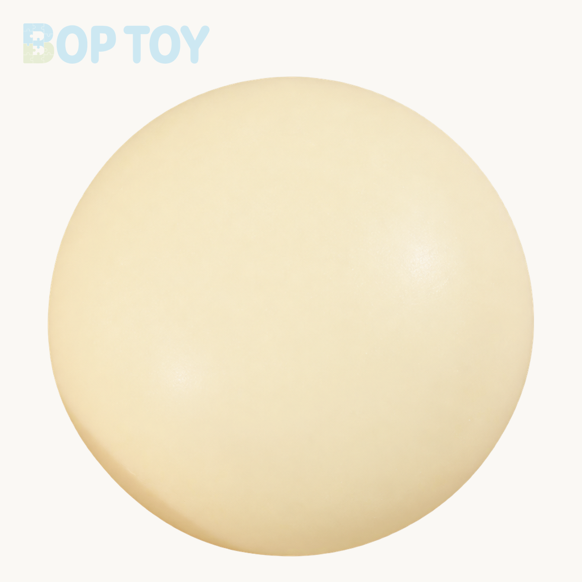 Flour Filling Extra-Large Daifuku Stress Ball Squishy Stress Relief Decompression Toy – Yellow – BOP TOY