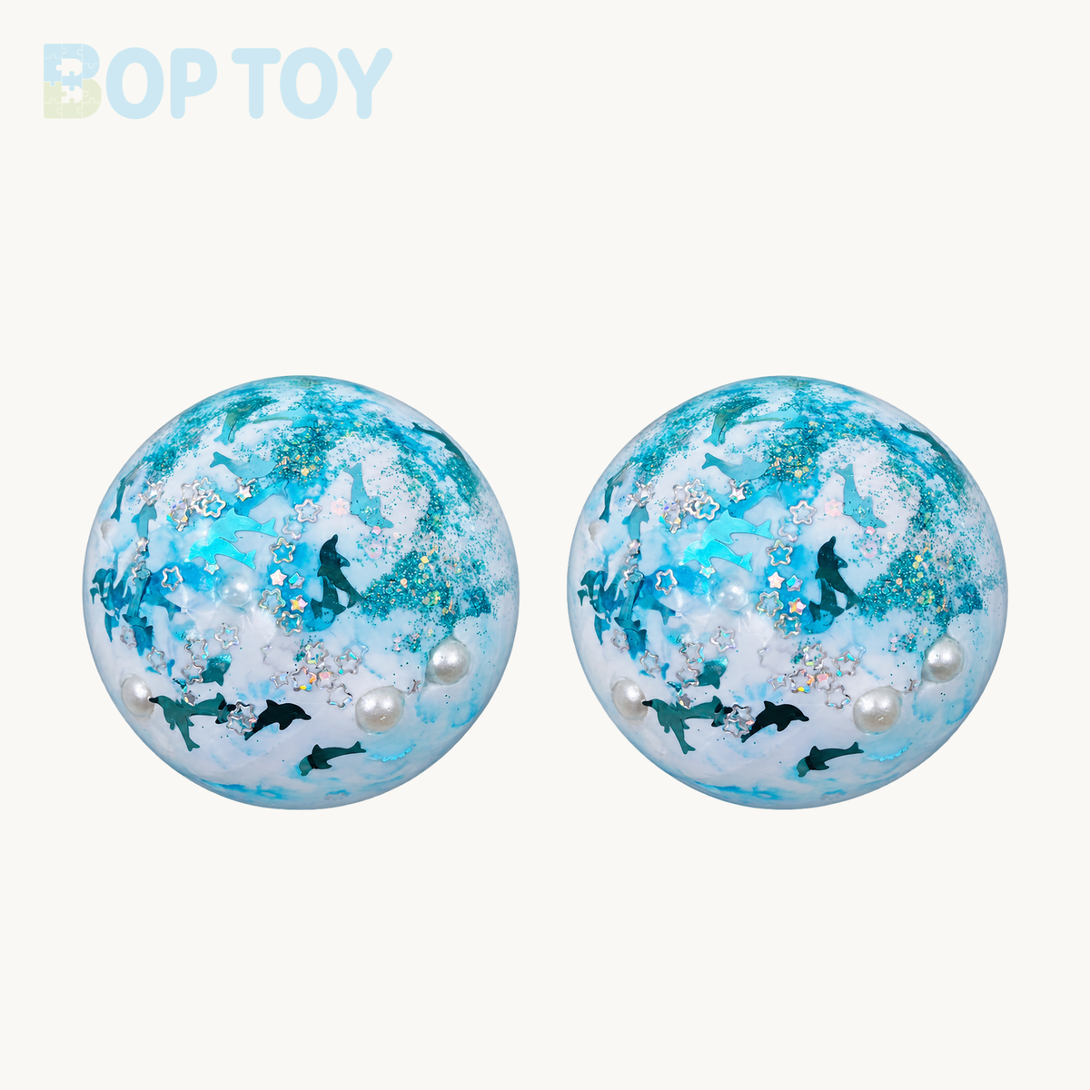 Handmade Sea Stress Ball – 2pcs – BOP TOY