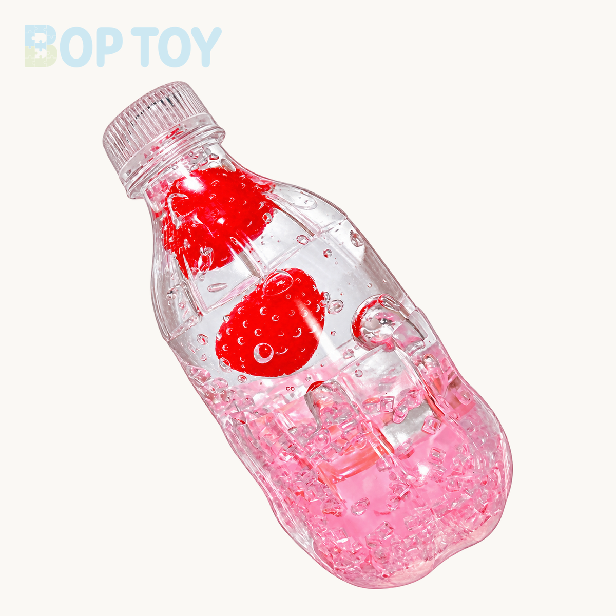 Handmade Strawberry / Blueberry Sparkling Water Stress Ball – Strawberry Sparkling Water – BOP TOY