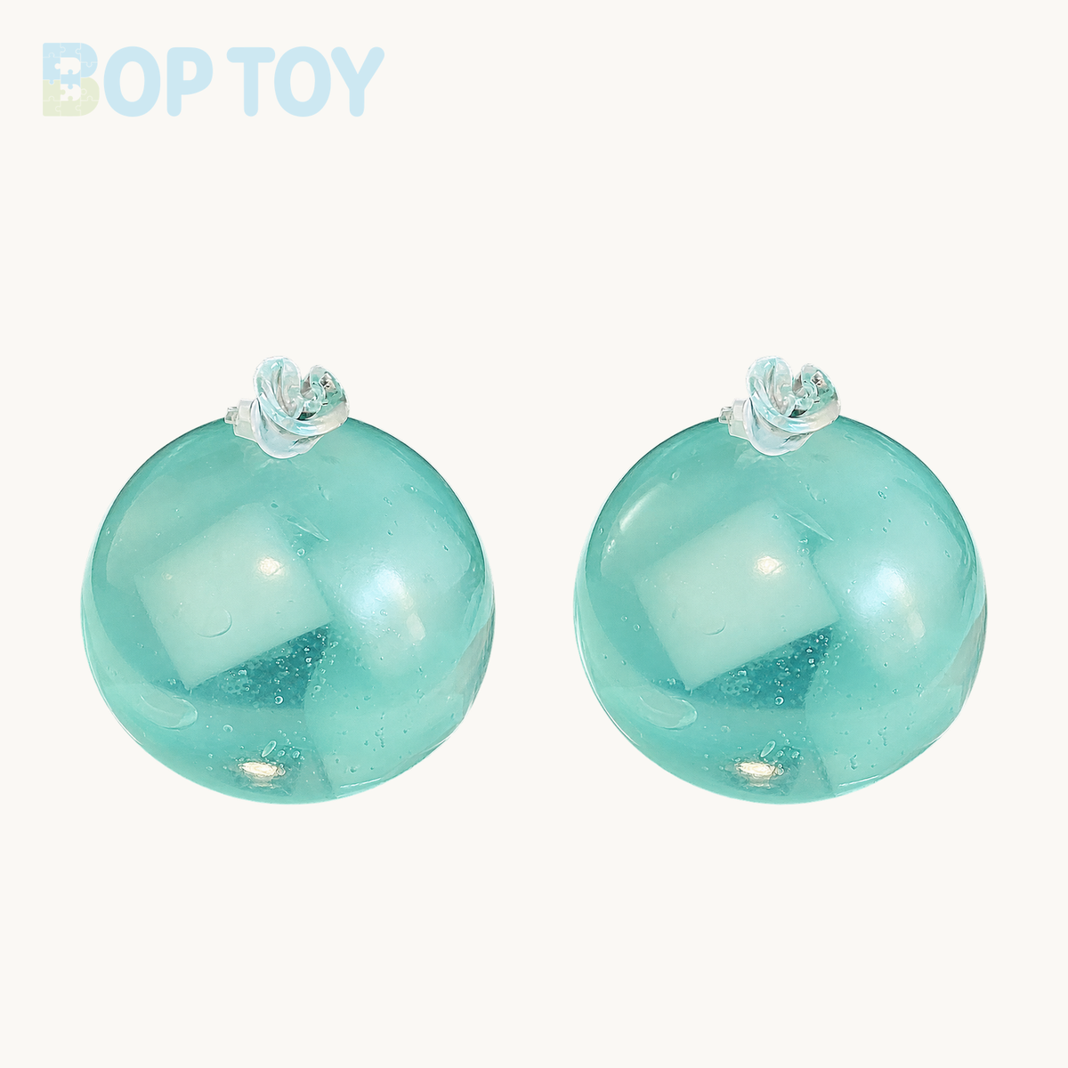 Jelly Handmade Stress Balls – Blue / 2pcs – BOP TOY