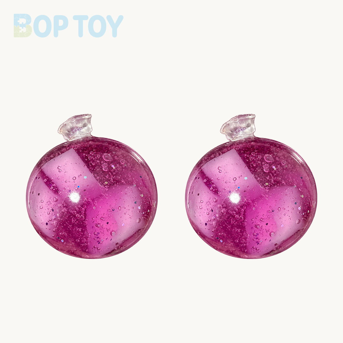 Jelly Handmade Stress Balls – Purple / 2pcs – BOP TOY