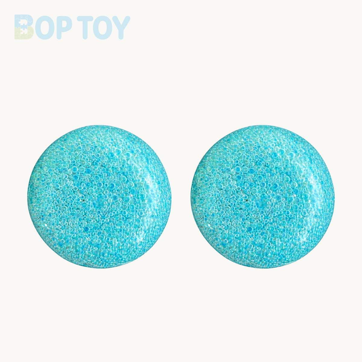 Pink & Blue Handmade Stress Ball – 2pcs Blue – BOP TOY
