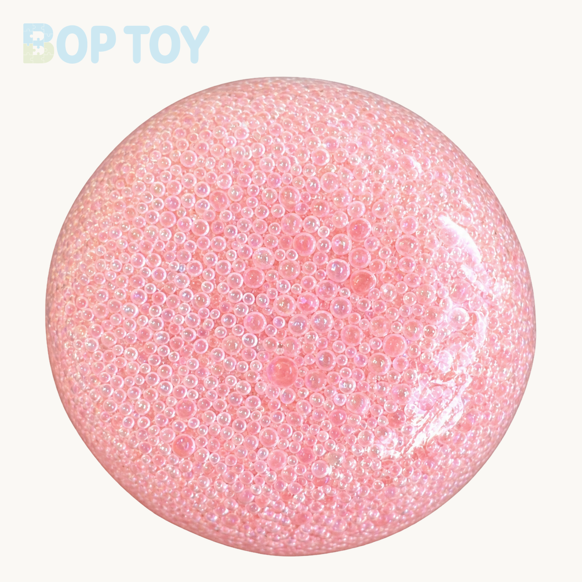 Pink & Blue Handmade Stress Ball – Pink – BOP TOY