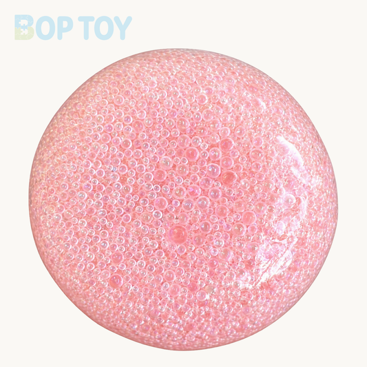 Pink & Blue Handmade Stress Ball – Pink – BOP TOY