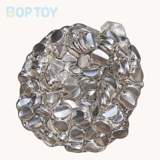 Silver Handmade Stress Balls – 1pc – BOP TOY