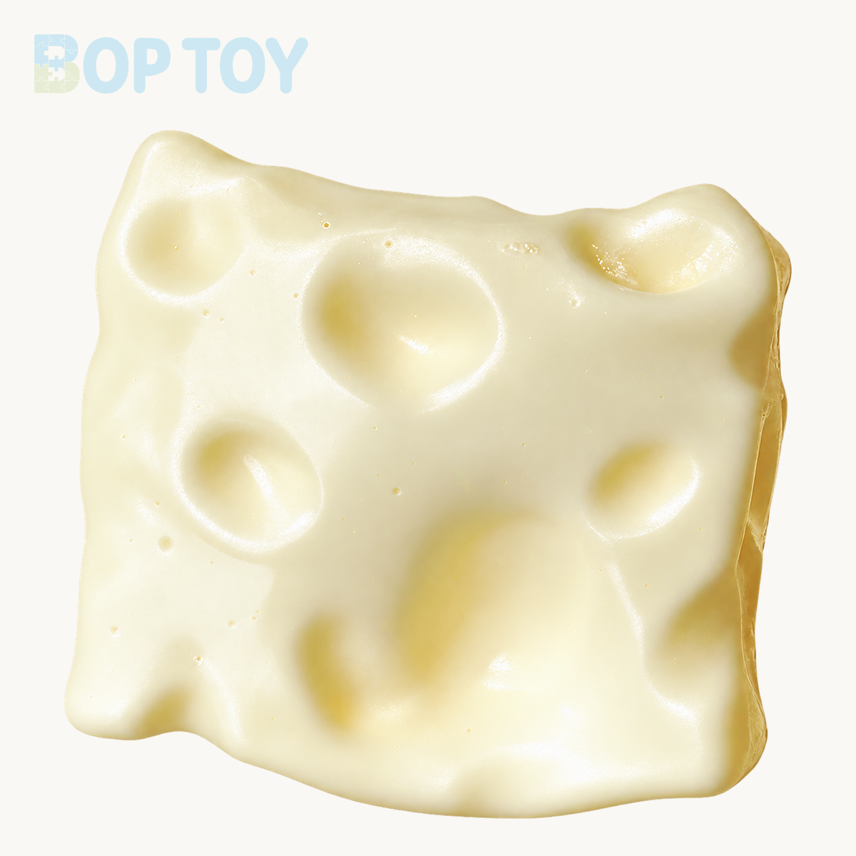 Cheese Cube Slow Rise Squishy – 6cm – BOP TOY
