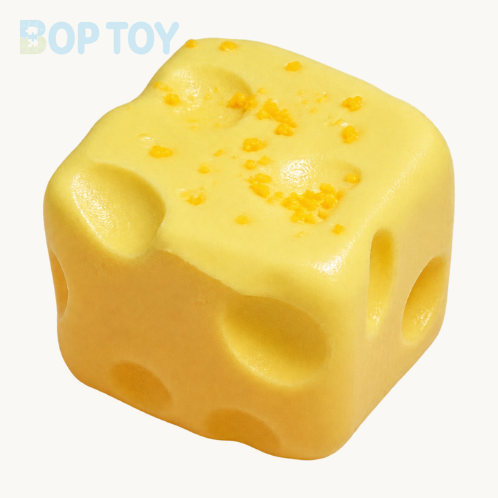 Cheese Block Taba Squishy Toy