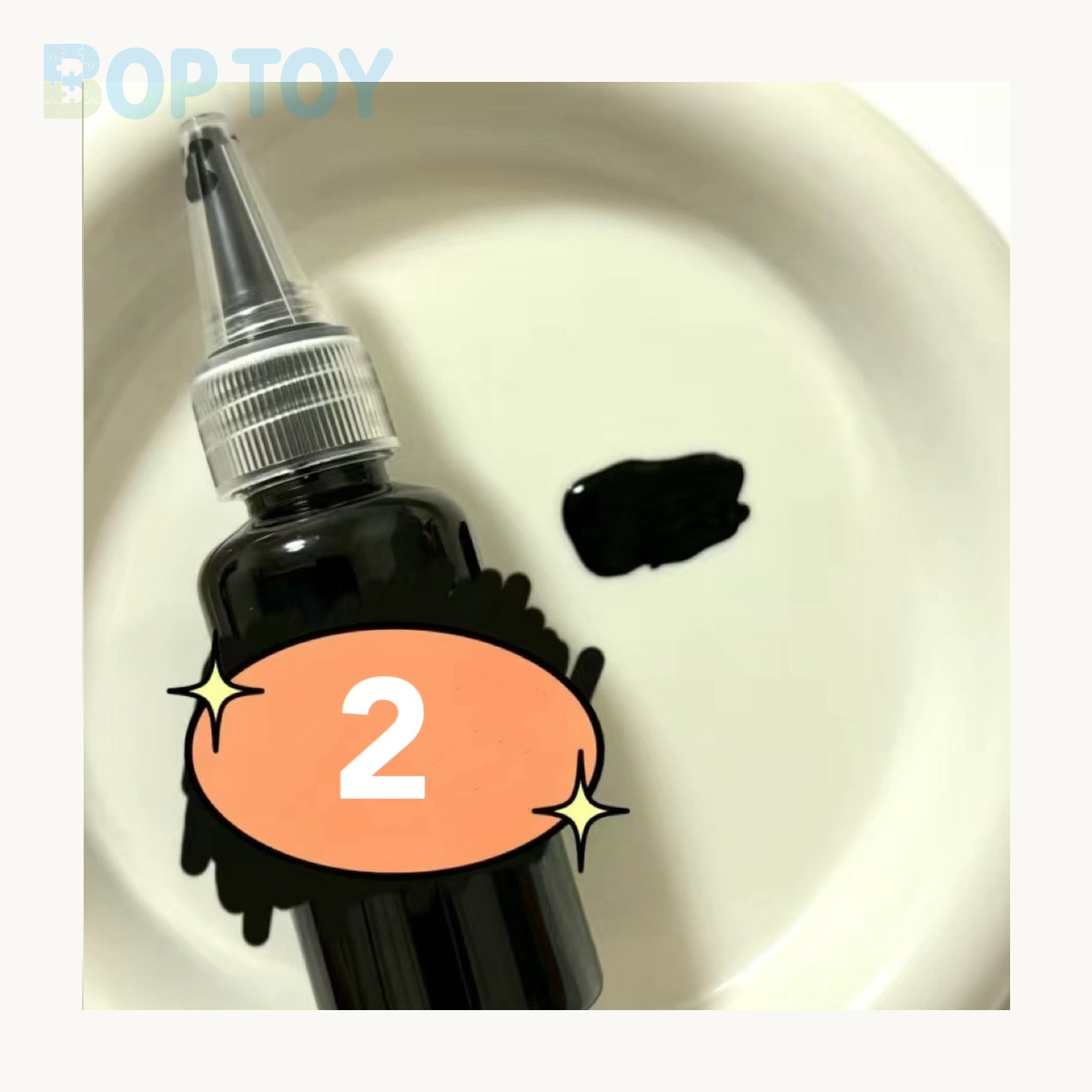 24 Colors Silicone Color Dye Milky Color Paste for Silicone Squishy-30g Each — 02 — BOP TOY