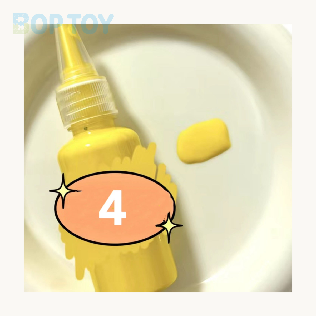 24 Colors Silicone Color Dye Milky Color Paste for Silicone Squishy-30g Each — 04 — BOP TOY