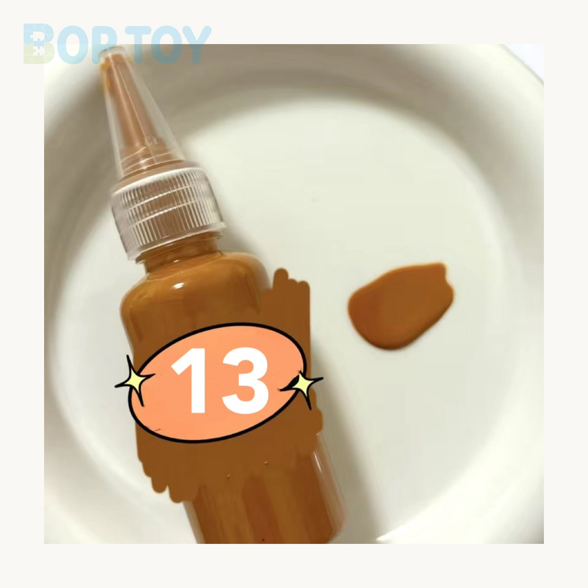 24 Colors Silicone Color Dye Milky Color Paste for Silicone Squishy-30g Each — 13 — BOP TOY