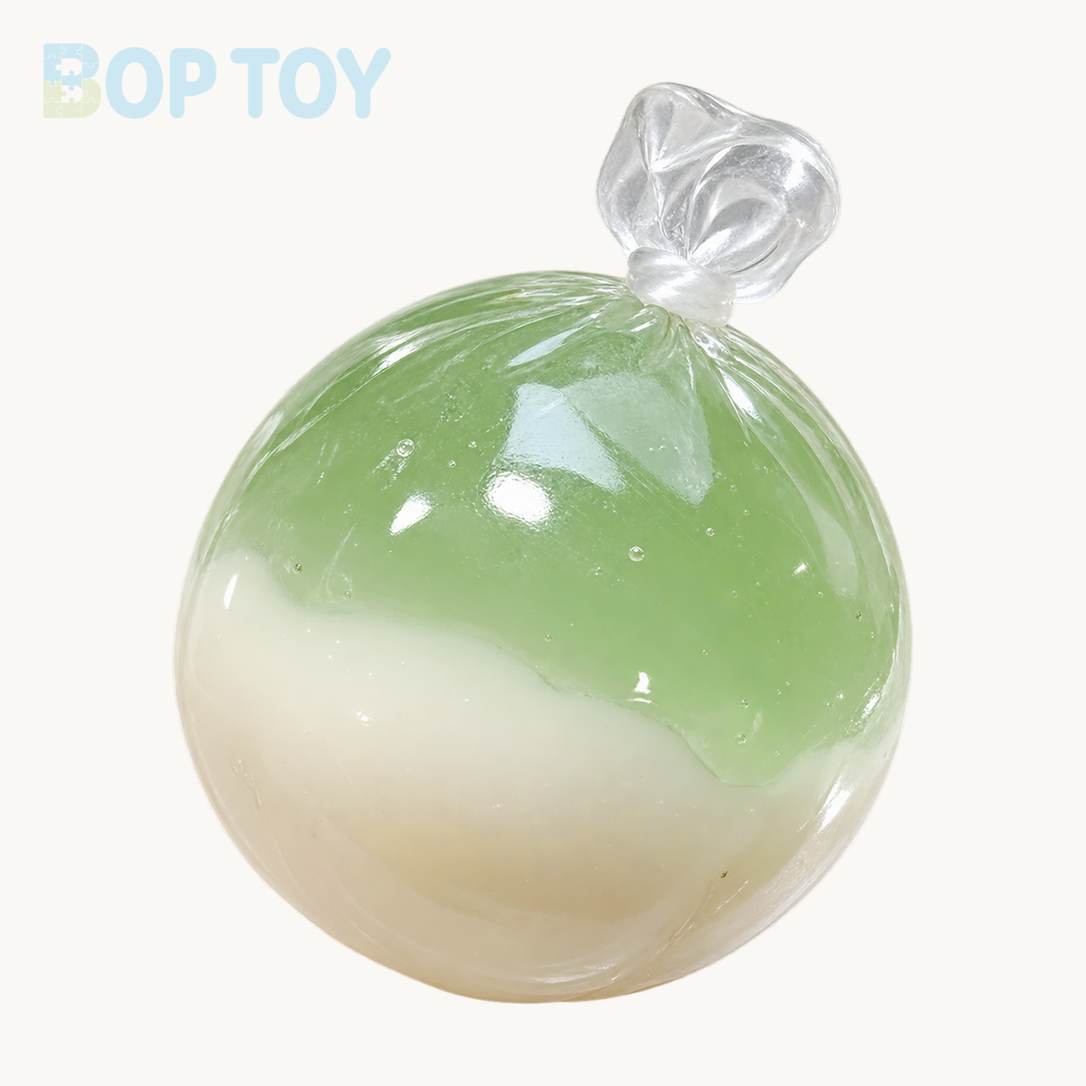 Coconut Oil Soap Base Handmade Stress Balls — 1pc Purple / 1pc Green — 1pc Green — BOP TOY