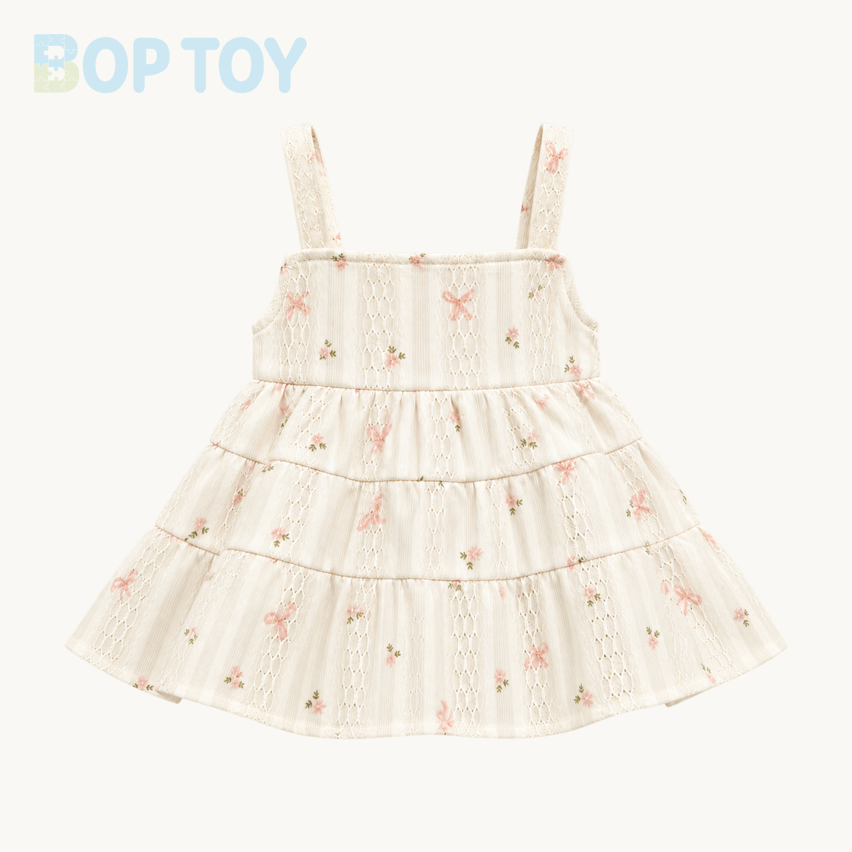 Princess Tiered Dress for 45 cm pig and cow plush; accessory only, plush not included