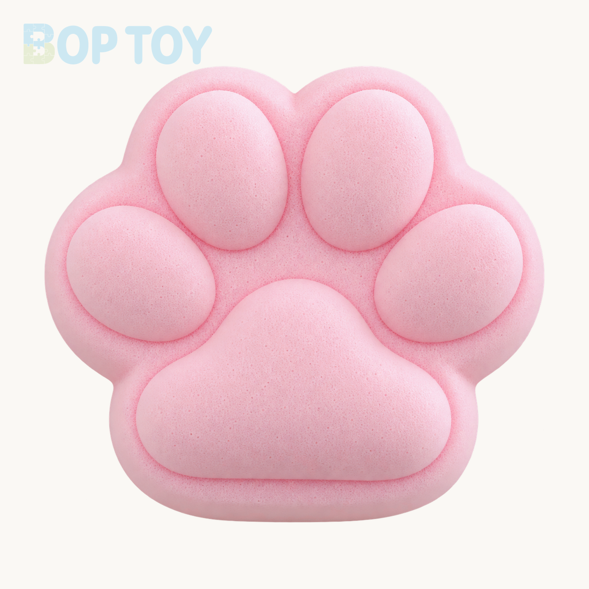 Slow Rising Squishy Cat's Paw Stress Relief Decompression Toy — product-only hero — BOP TOY