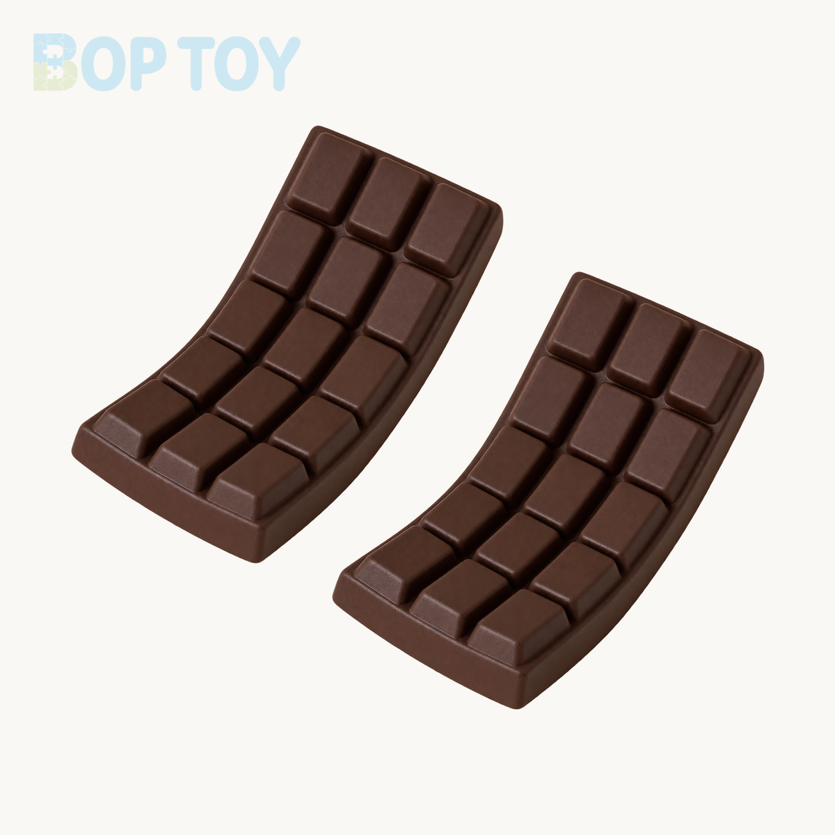 Slow Rising Squishy Chocolate Stress Relief Decompression Toy — matching variant — BOP TOY