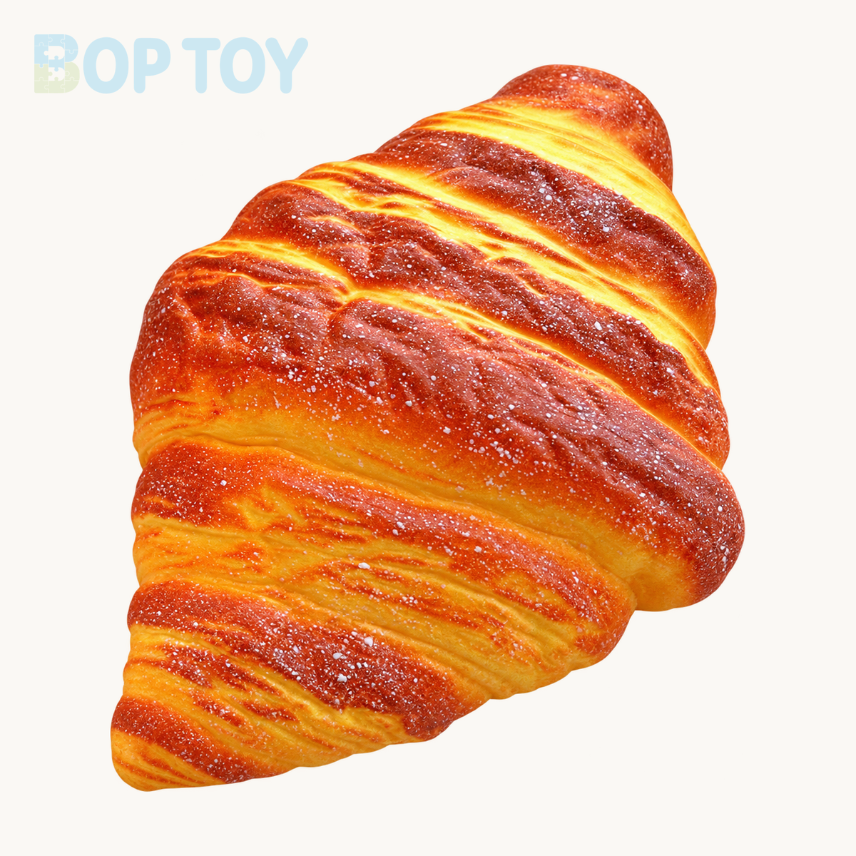 Slow Rising Squishy Croissant Stress Relief Decompression Toy — product-only hero — BOP TOY