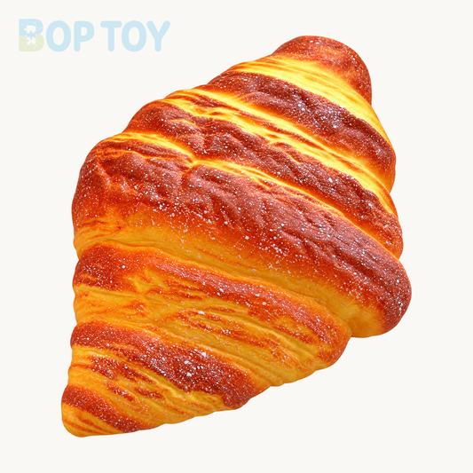 Slow Rising Squishy Croissant Stress Relief Decompression Toy — product-only hero — BOP TOY