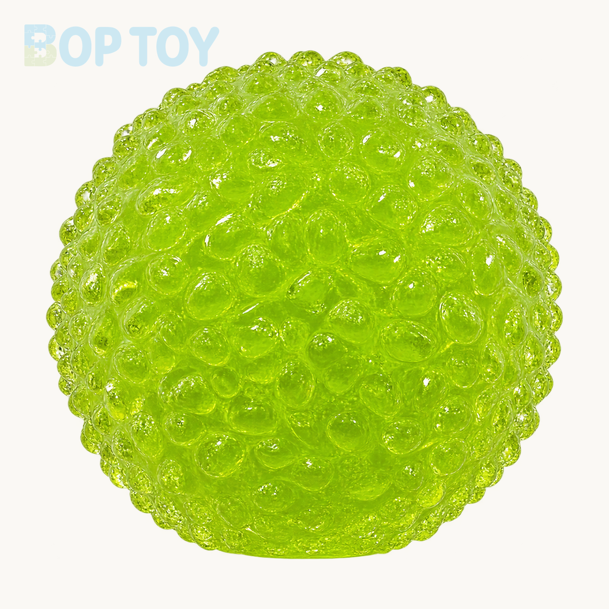 Bayberry Vaseline Stress Ball Squishy Stress Relief Decompression Toy — Glass Green — BOP TOY