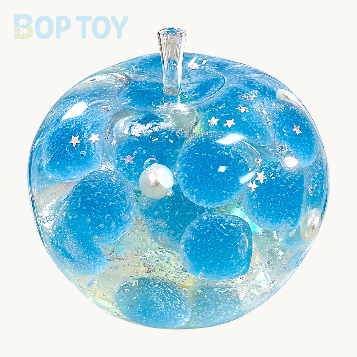 Blue Apple Vaseline Base Stress Ball Squishy Stress Relief Decompression Toy — BOP TOY product-only hero