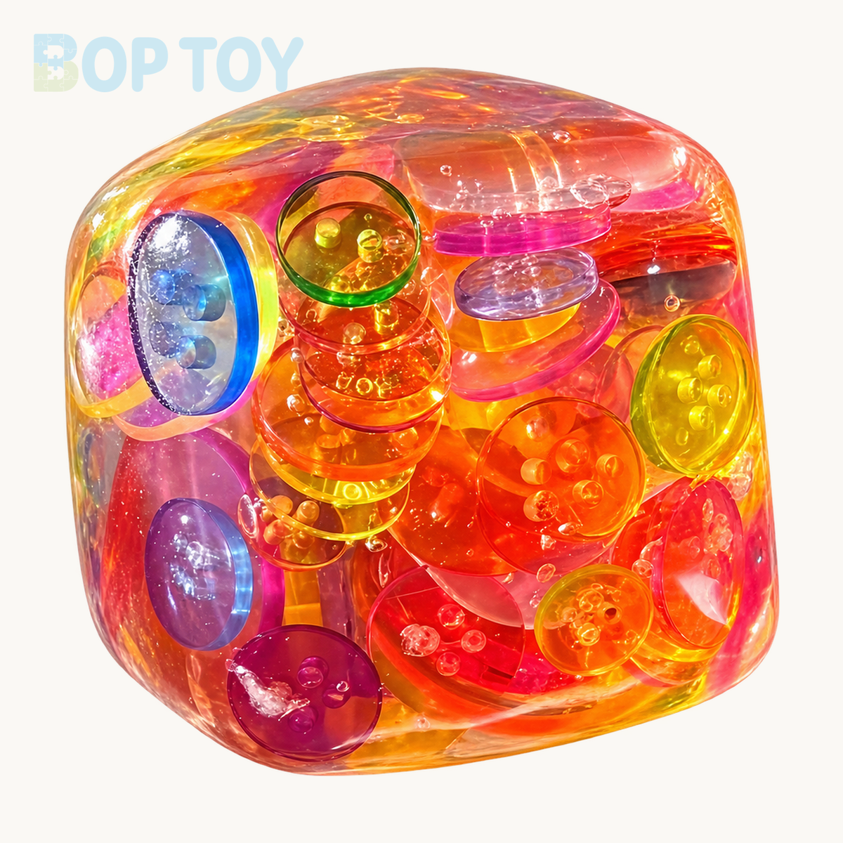 Button & Vaseline Base Handmade Stress Balls — BOP TOY product-only hero