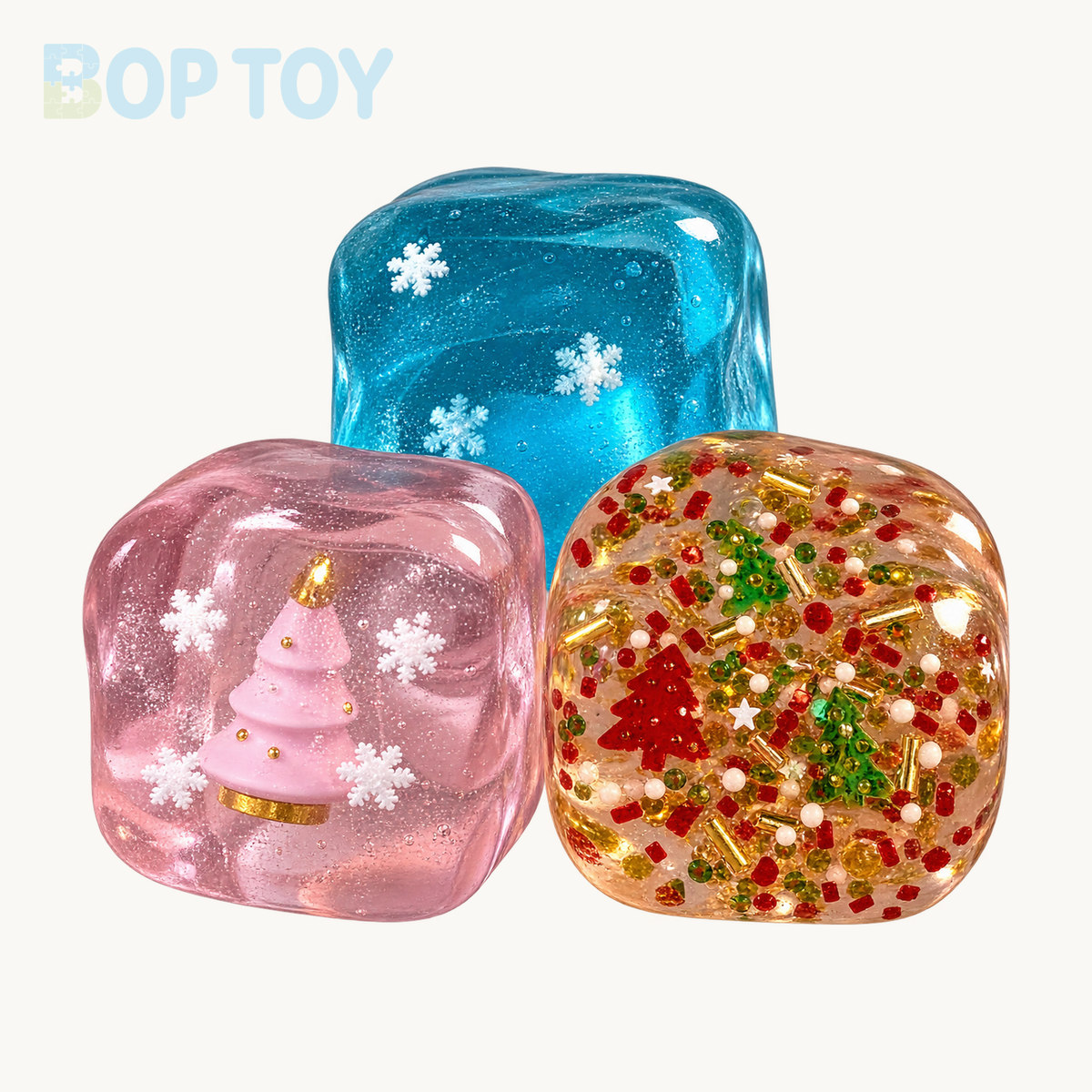 Christmas Series & Vaseline Base Stress Ball Squishy Stress Relief Decompression Toy — BOP TOY product-only hero
