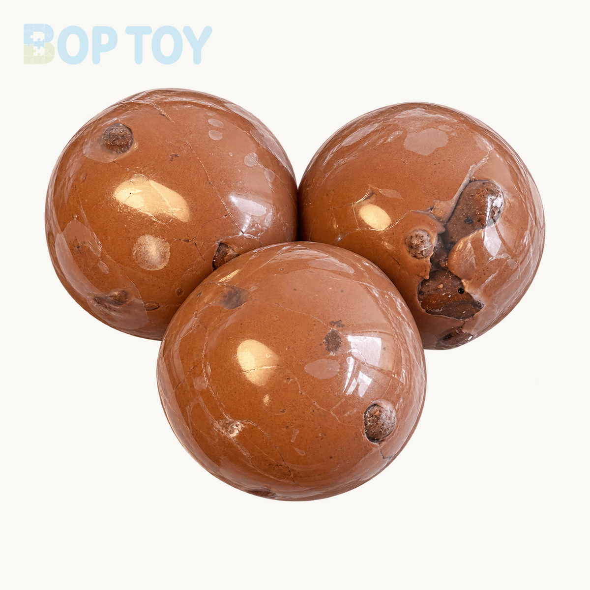 Crisp Satisfying Sound Chocolate Stress Ball Squishy Stress Relief Decompression Toy — BOP TOY product-only hero