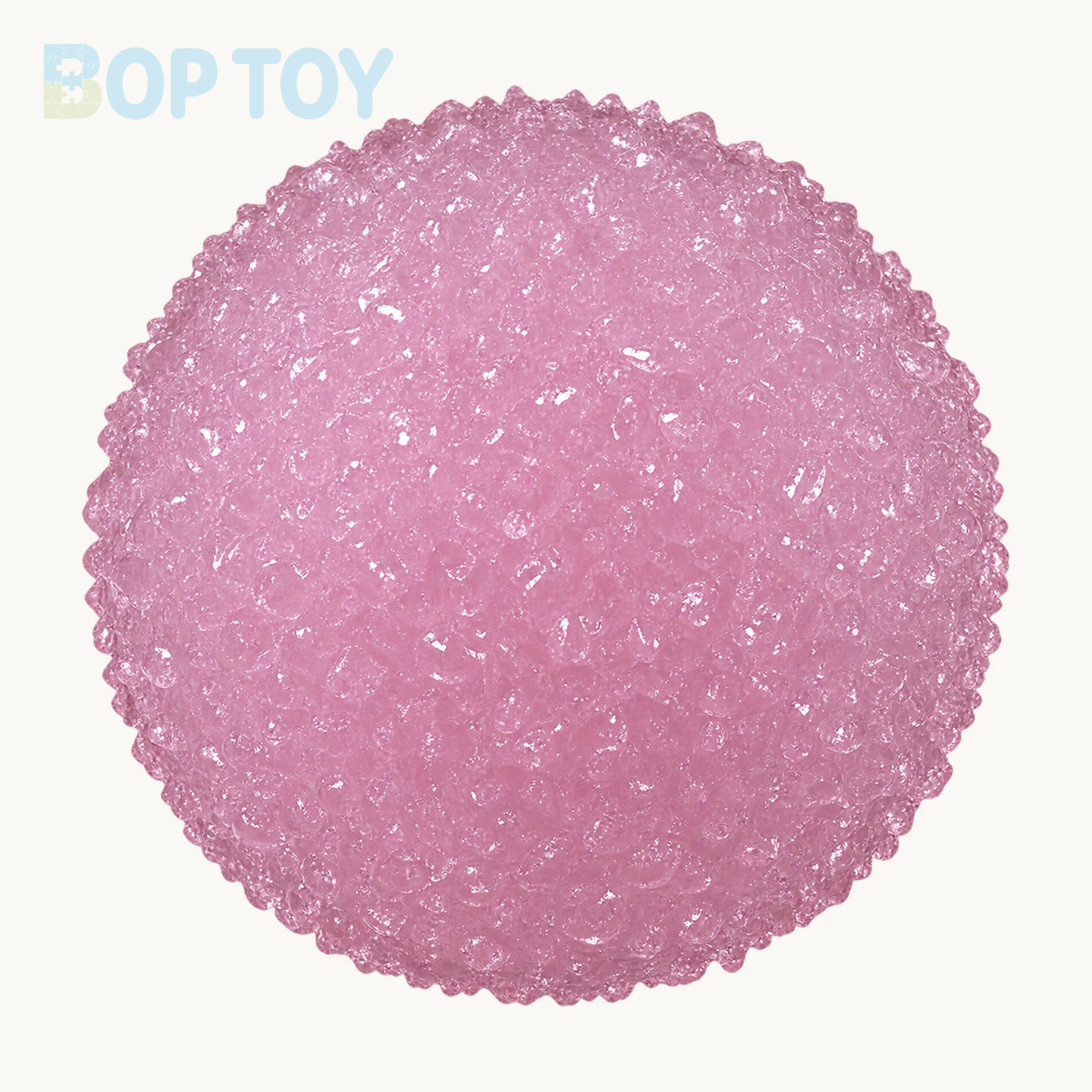 Crisp Satisfying Sound Stress Ball Collection Relief Decompression Toy — Purple Bayberry — BOP TOY