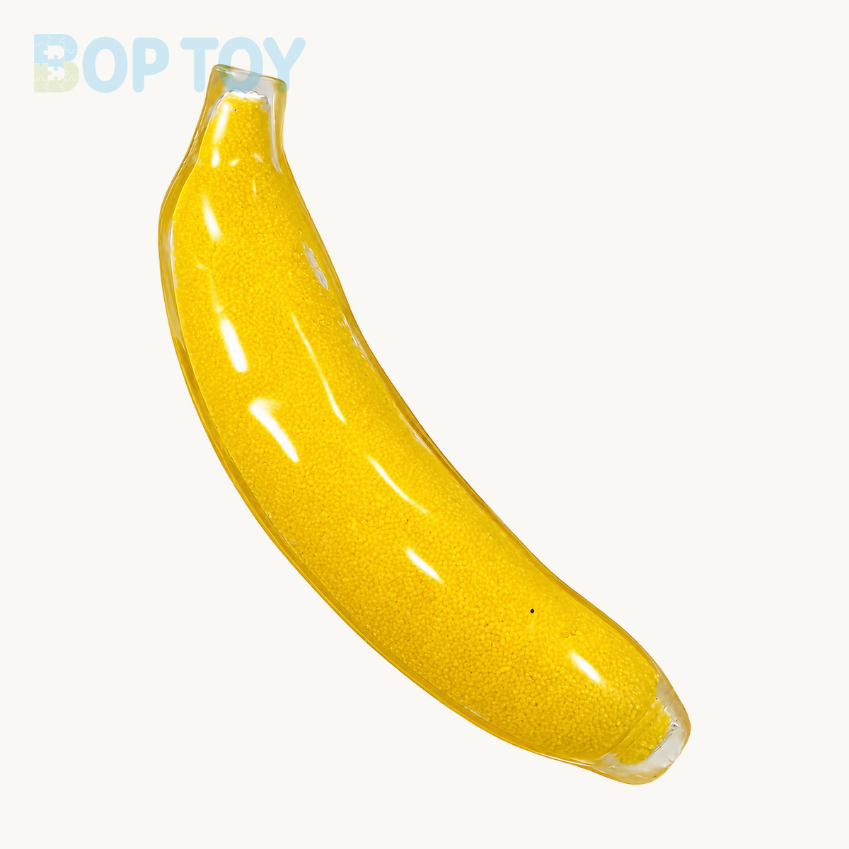 Crunchy Banana Squishy Stress Ball — BOP TOY product-only hero