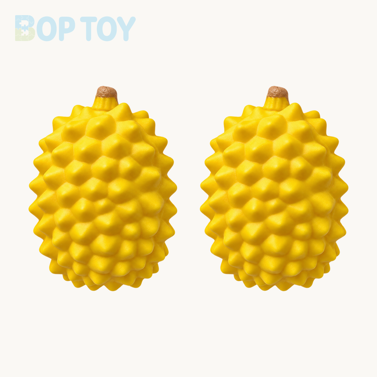 Crunchy Durian Handmade Stress Balls — 2pcs — BOP TOY