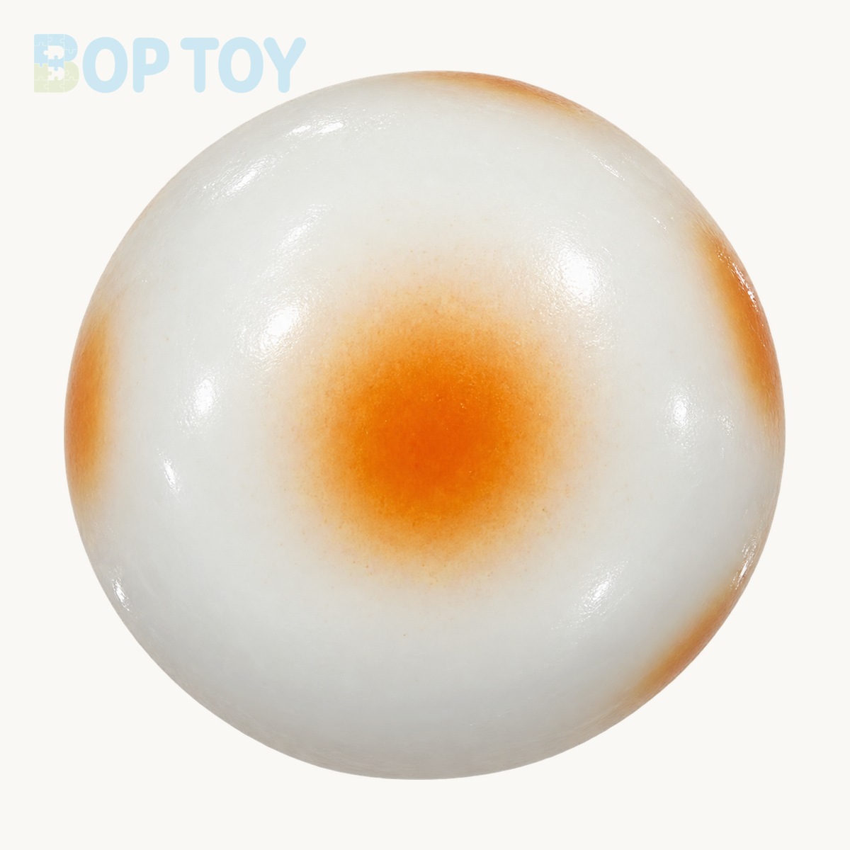 Crunchy Rice Cake Bead & Clay Base Stress Ball Squishy Stress Relief Decompression Toy — BOP TOY product-only hero