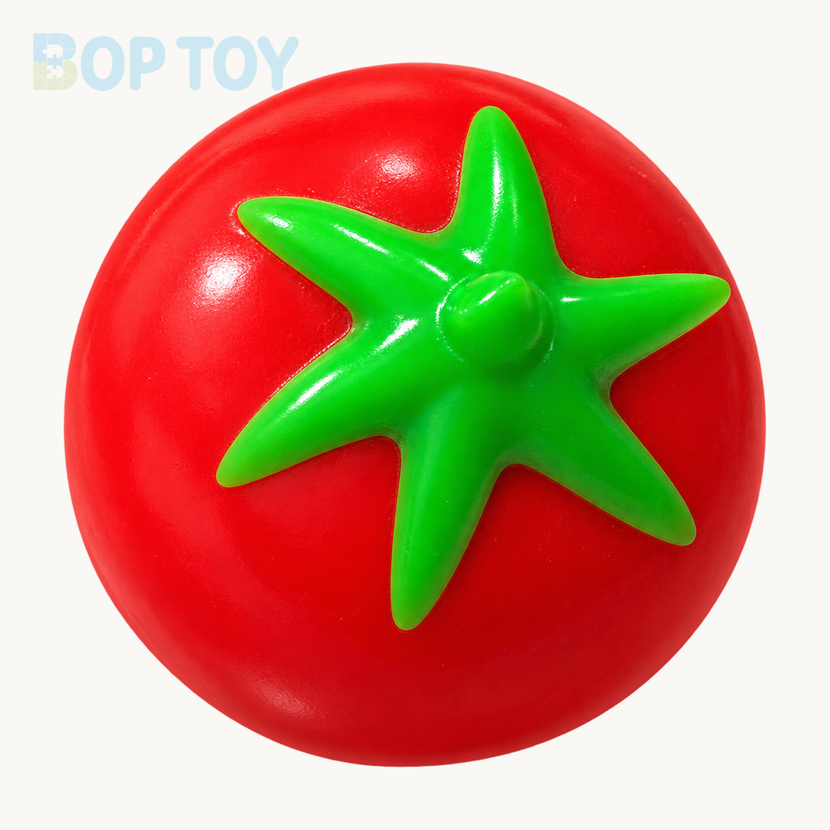 Crunchy Tomato Squishy Stress Ball — BOP TOY product-only hero