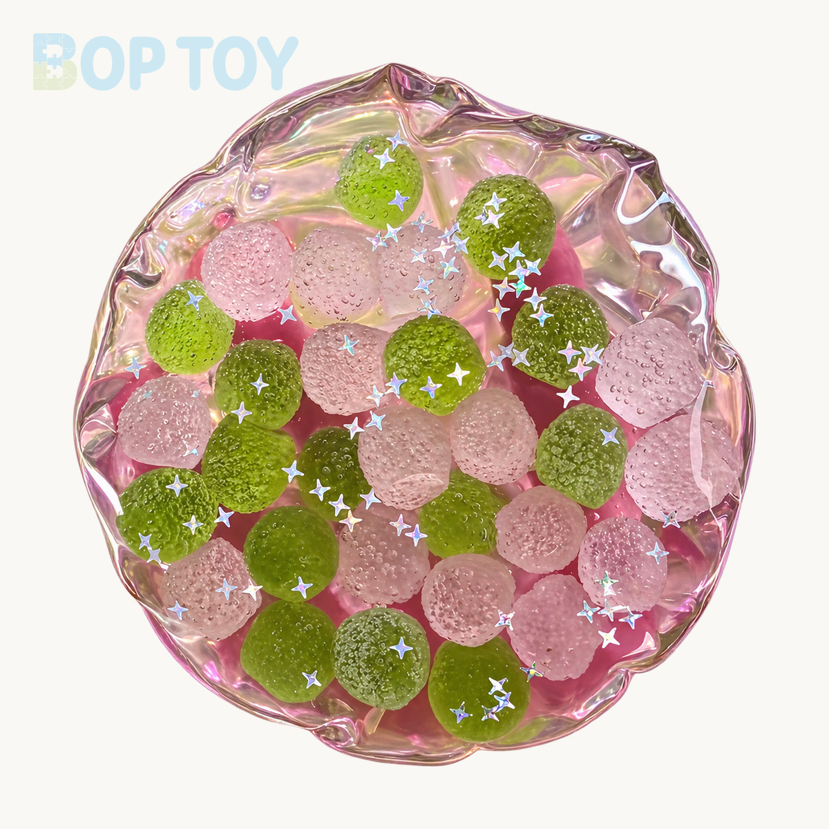 Grape Bags Vaseline Base Stress Ball Squishy Stress Relief Decompression Toy — BOP TOY product-only hero