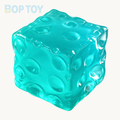 Large Cheese Vaseline Stress Ball Squishy Stress Relief Decompression Toy (400g) — Mint Green — BOP TOY