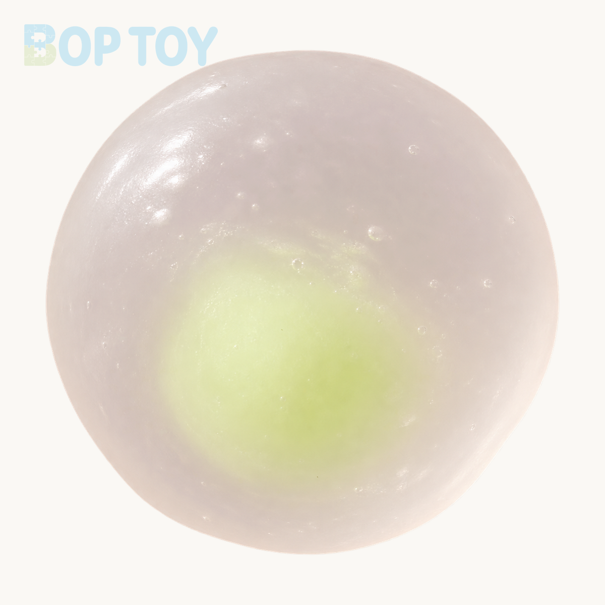 Strawberry Mochi / Mango Mochi / Green Watermelon Mochi Vaseline Stress Ball Squishy Stress Relief Decompression Toy — Green Watermelon Mochi — BOP TOY