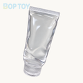 Toothpaste Shape Vaseline Base Handmade Stress Balls — Sparkling Pink / Sparkling Blue / Sparkling Green & More — Transparent — BOP TOY