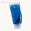 Toothpaste Shape Vaseline Base Handmade Stress Balls — Sparkling Pink / Sparkling Blue / Sparkling Green & More — Blue — BOP TOY