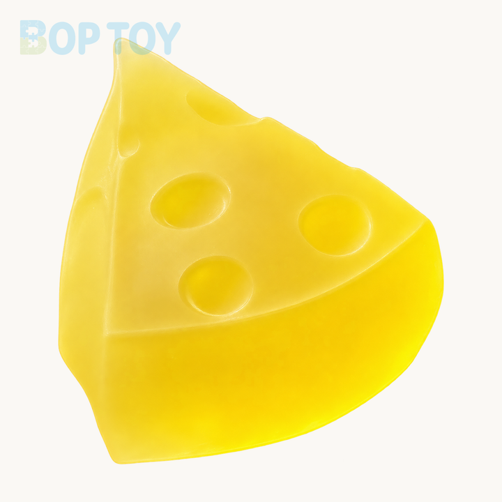 Cheese Wedge Squishy Stress Ball