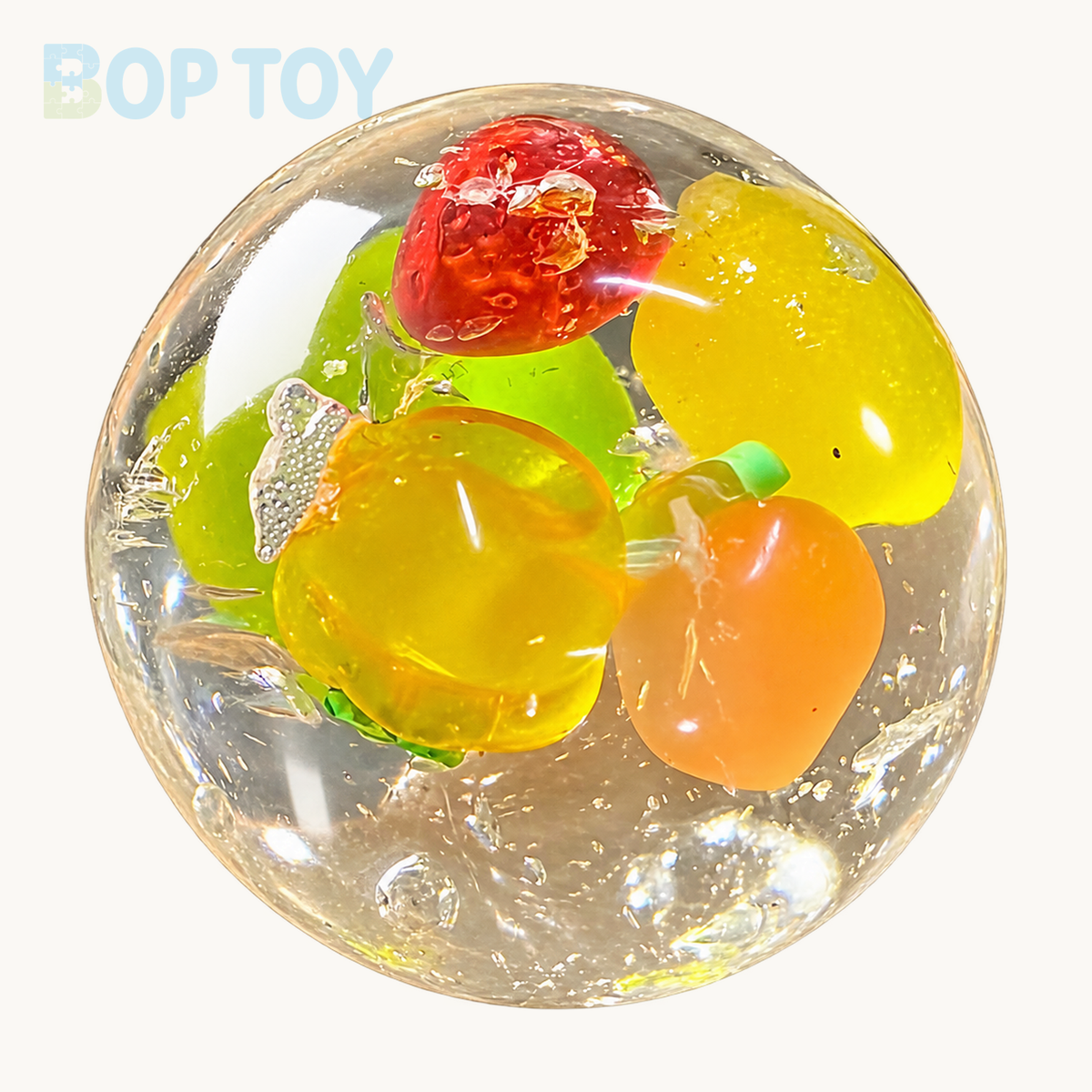 Vaseline Base Fruits Handmade Stress Balls — BOP TOY product-only hero
